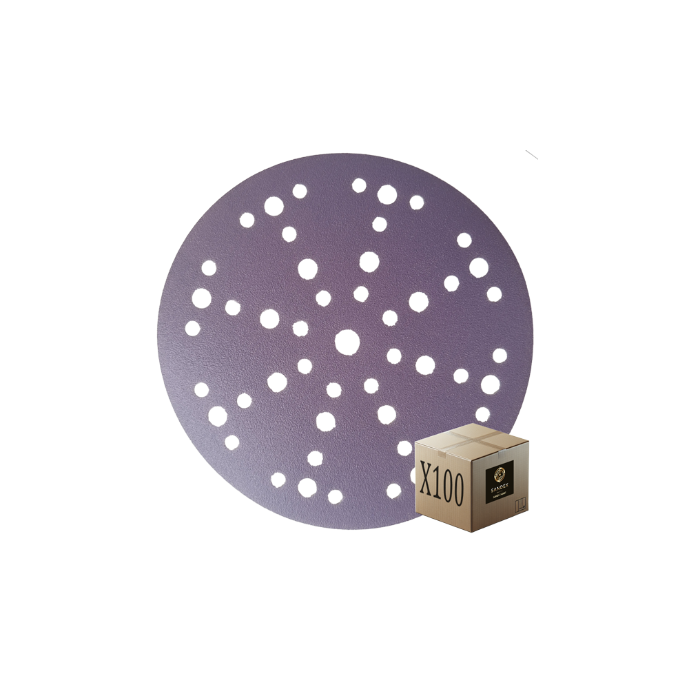 Disques abrasifs - 150mm  - 80g à 2000g - 48 trous
