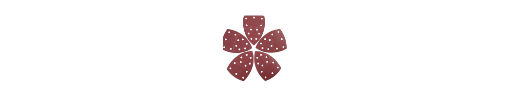 Abrasifs pour ponceuses triangulaires
