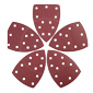 Abrasifs pour ponceuses triangulaires