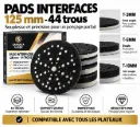 Pads - 125mm - Lot de 3