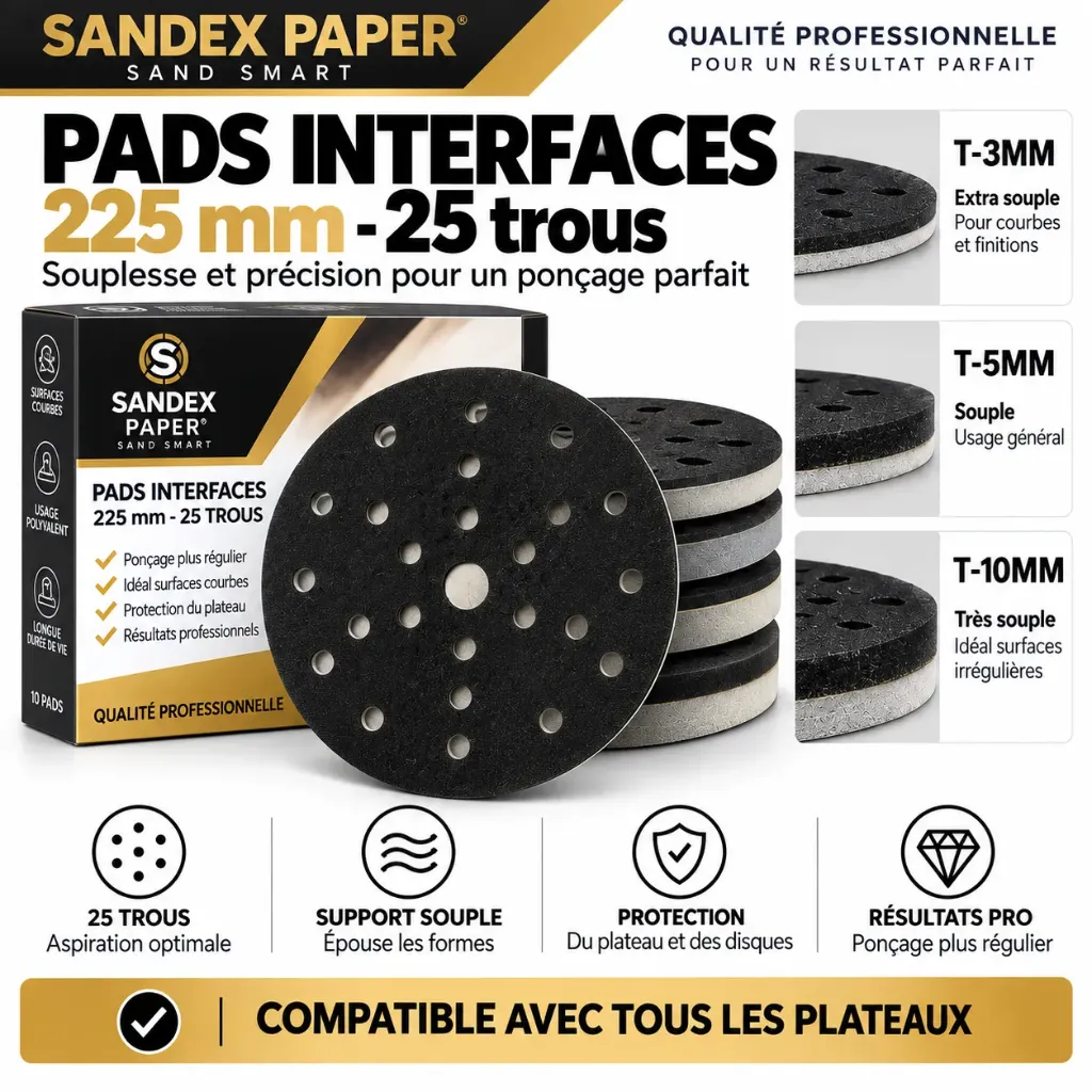 Pad 225mm - 25Trous