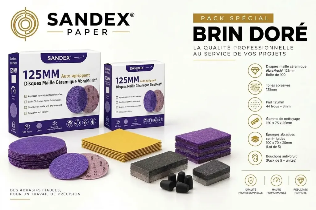 Pack Spécial Brin Doré - 125mm (Frais de port inclus)