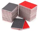 Eponges abrasives souples 100 x 75mm x 0.5cm (Lot de 5)